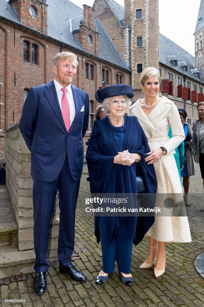 Dutch Royals Attend The Four Freedom Awards Ceremony In Middelburg
