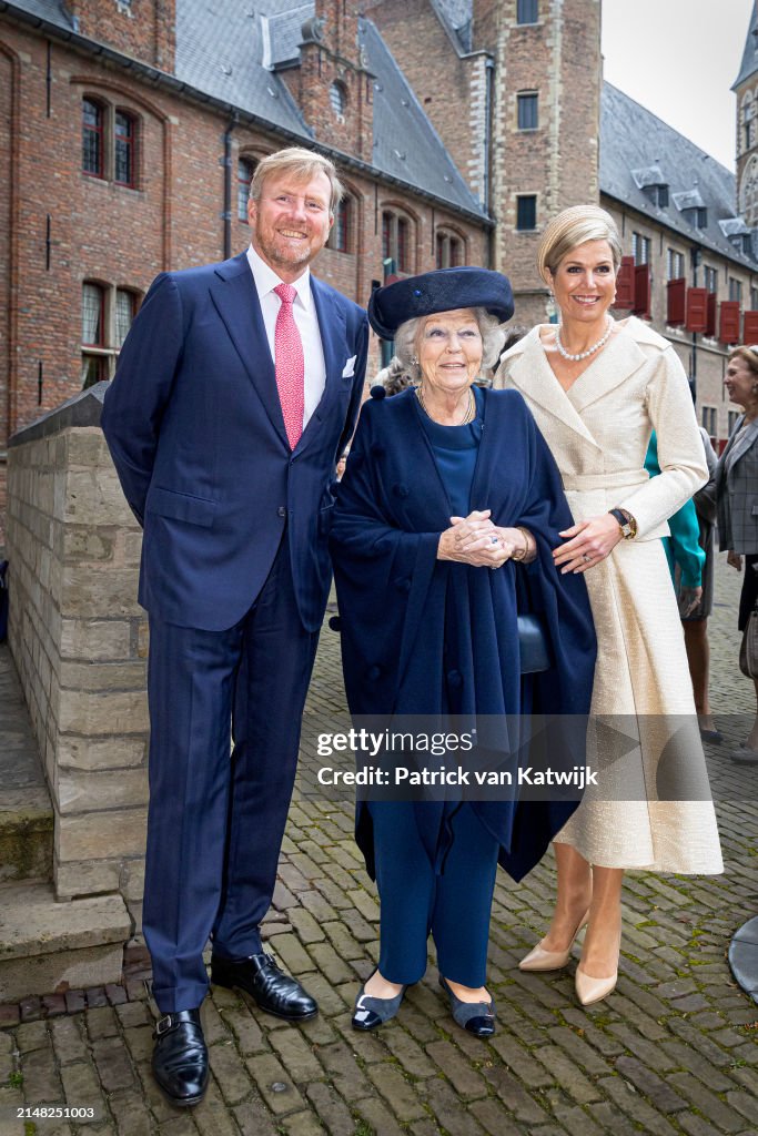 Dutch Royals Attend The Four Freedom Awards Ceremony In Middelburg