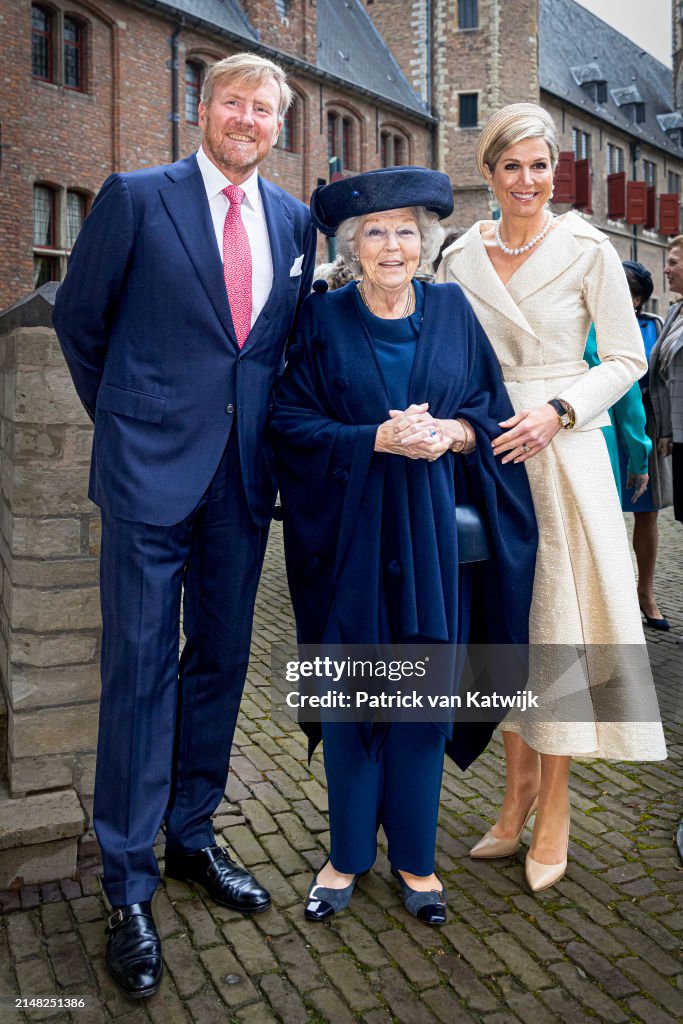 Dutch Royals Attend The Four Freedom Awards Ceremony In Middelburg