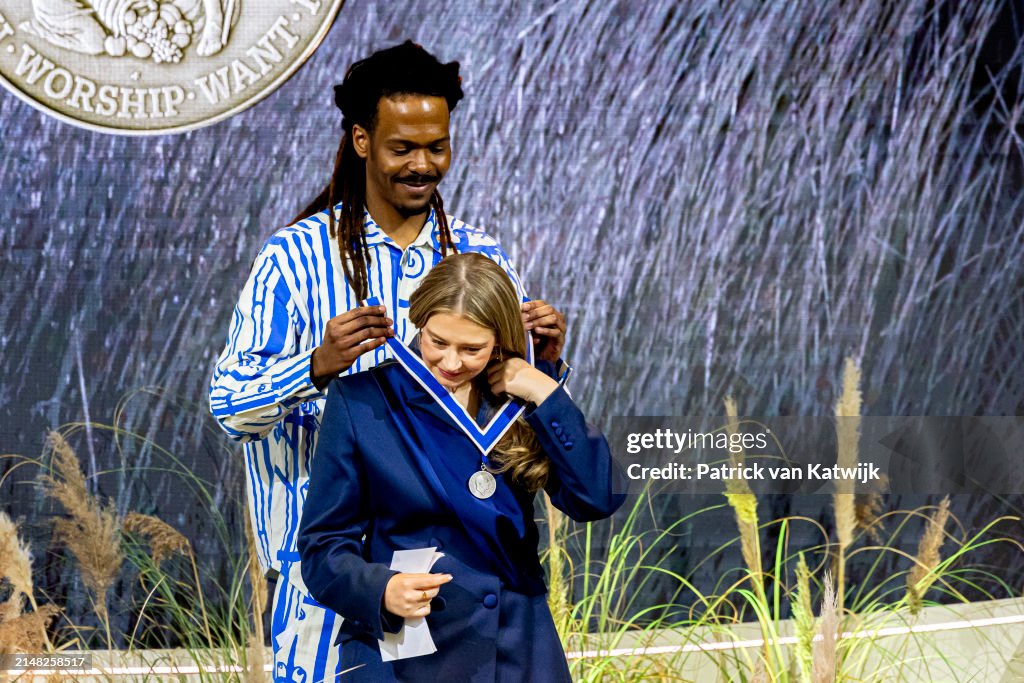 Dutch Royal Attends The Four Freedom Awards Ceremony In Middelburg