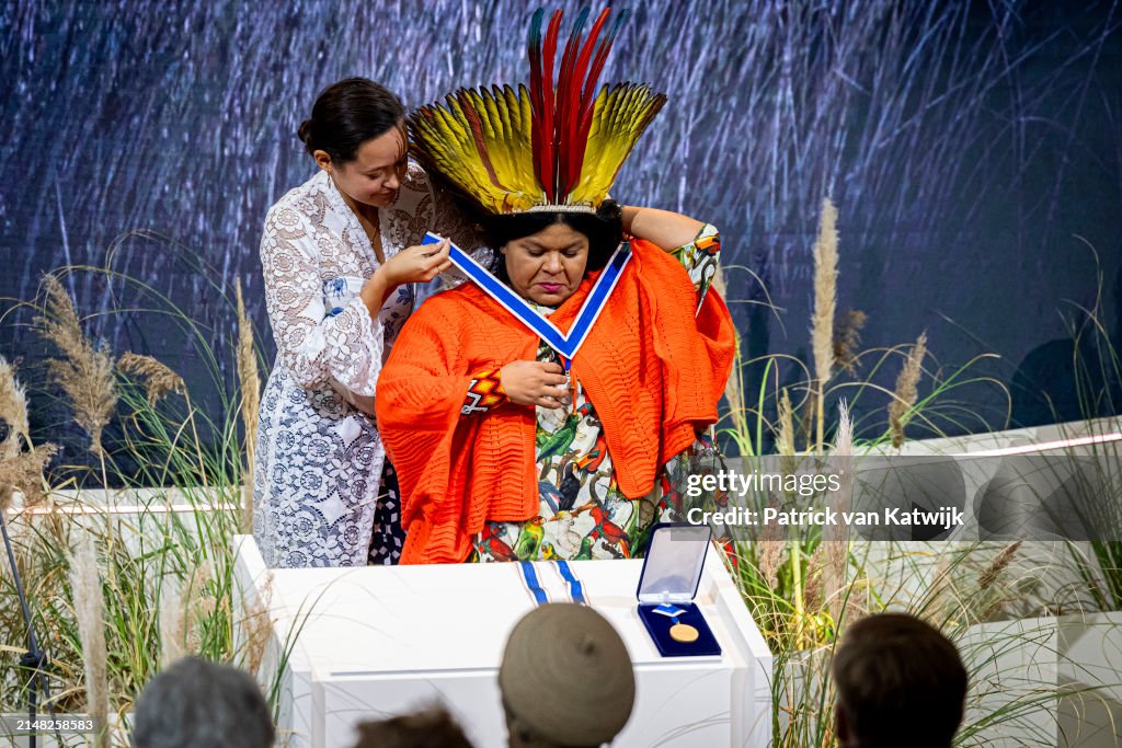 Dutch Royal Attends The Four Freedom Awards Ceremony In Middelburg