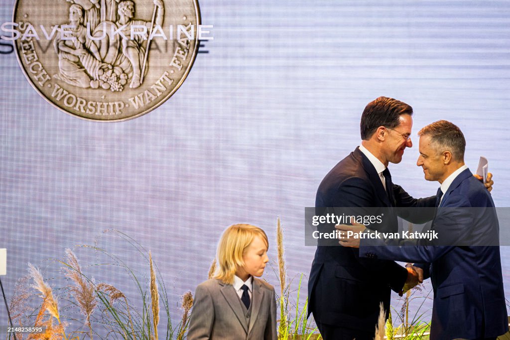 Dutch Royal Attends The Four Freedom Awards Ceremony In Middelburg