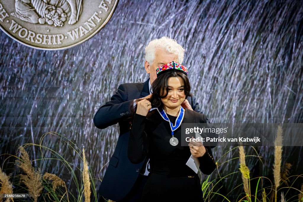 Dutch Royal Attends The Four Freedom Awards Ceremony In Middelburg