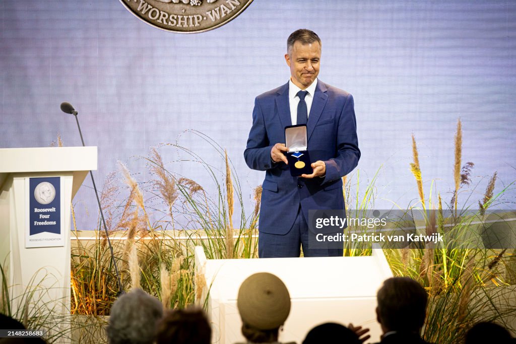 Dutch Royal Attends The Four Freedom Awards Ceremony In Middelburg