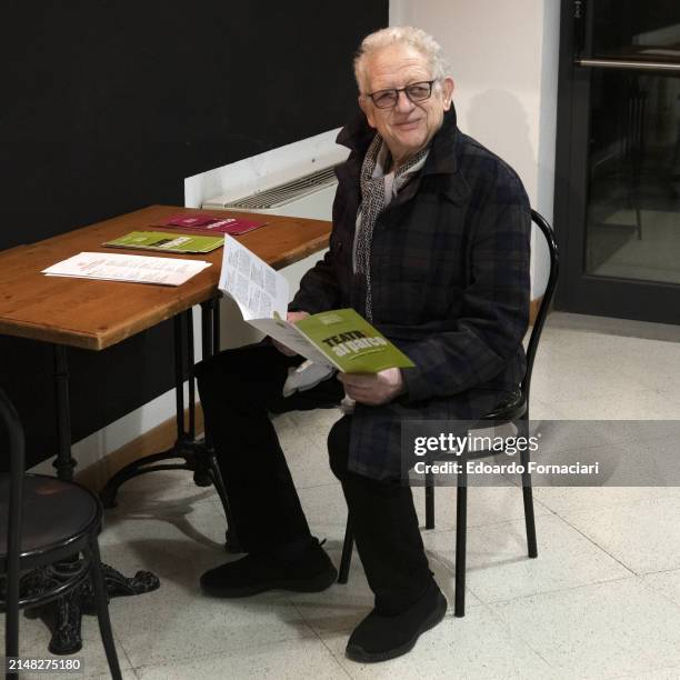 View of British film producer Jeremy Thomas during the Parma Film Festival, Parma, Italy, November 25, 2023.