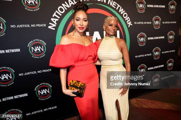 Mara Scampo and Rachel Noerdlinger attends the 2024 National Action Network Keepers Of The Dream Awards on April 10, 2024 in New York City.