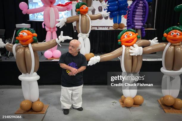Portrait of English actor Rusty Goffe as he attends an event related to the film 'Willie Wonka and the Chocolate Factory' at the Chocolate Expo in...