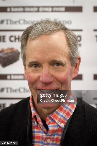 Portrait of American actor Peter Ostrum as he attends an event related to the film 'Willie Wonka and the Chocolate Factory' at the Chocolate Expo in...