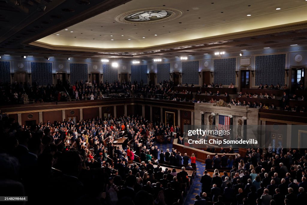 Japanese Prime Minister Fumio Kishida Addresses Joint Meeting Of Congress