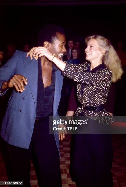 American actor and dancer Ben Vereen and American actress Cheryl Ladd dance at the Manhattan nightclub and disco Studio 54 in New York, New York,...