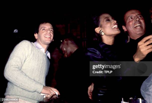 American entrepreneur and co-owner of the New York City disco Studio 54 Steve Rubell , Jamaican actress Grace Jones, Somali-born American fashion...