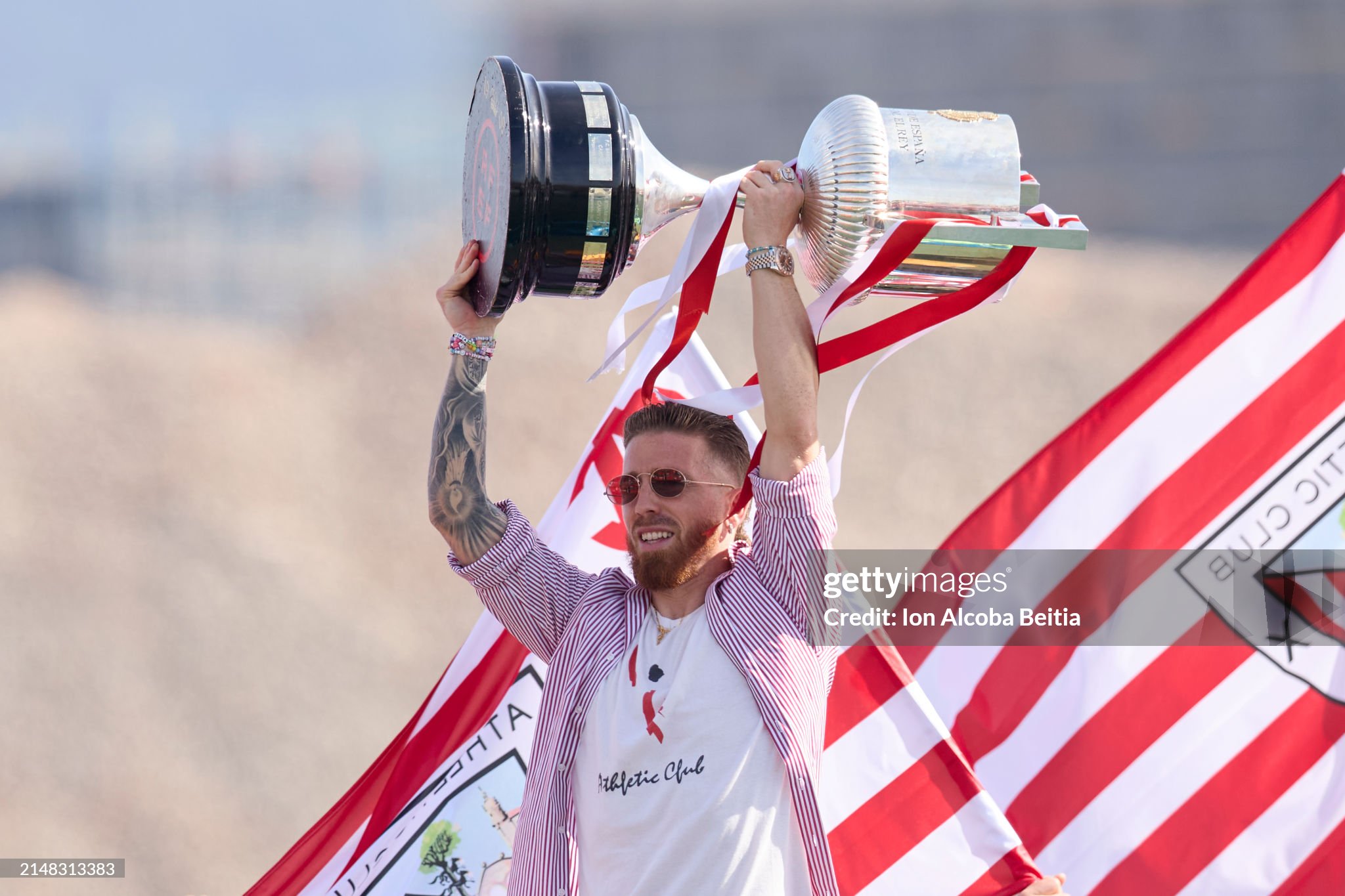 Athletic Club Spanish King Cup Trophy Parade