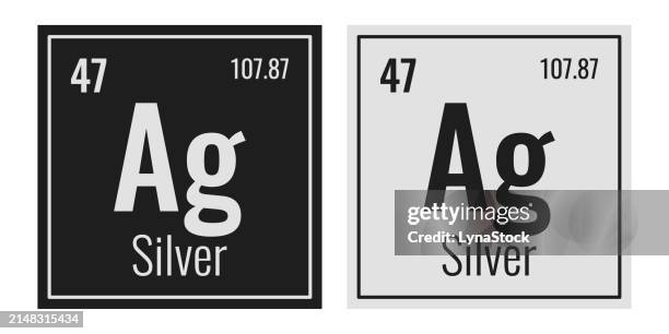 10,631 Silver Element Symbol Stock Photos, High-Res Pictures, and ...