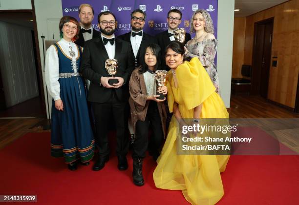 Matthew Stark , Gwendelyn Foster and Georg Backer and the rest of the team with the British Game Award, Game Design Award and New Intellectual...