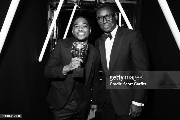 Nadji Jeter, winner of the Performer in a Leading Role Award for the portrayal of Miles Morales in 'Marvel's Spider-Man 2', presented by David...