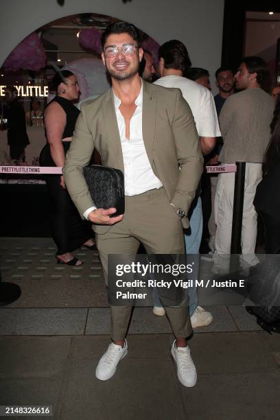 Anton Danyluk seen attending PrettyLittleThing Showroom 1st Birthday Event on April 11, 2024 in London, England.