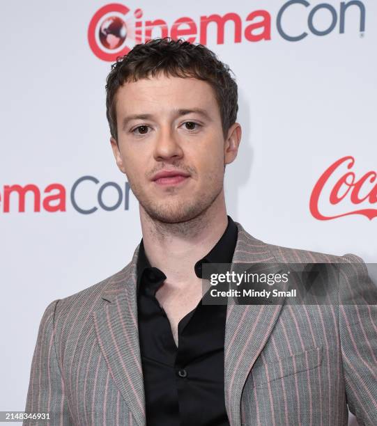 Joseph Quinn, recipient of the Breakthrough Performer of the Year award, attends the CinemaCon Big Screen Achievement Awards at Omnia Nightclub at...