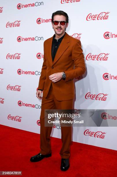 Dan Stevens, recipient of the Award of Excellence in Acting, attends the CinemaCon Big Screen Achievement Awards at Omnia Nightclub at Caesars Palace...