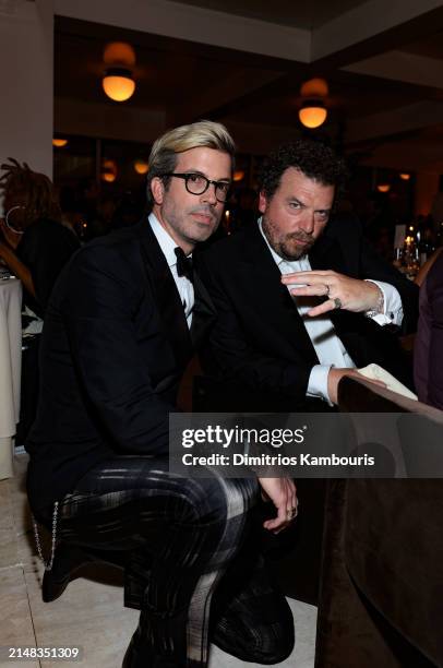 Will Welch and Danny McBride attend the 2024 GQ Creativity Awards at WSA on April 11, 2024 in New York City.