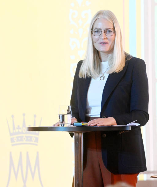 NOR: Crown Princess Mette-Marit Attends "Unifying Threads"