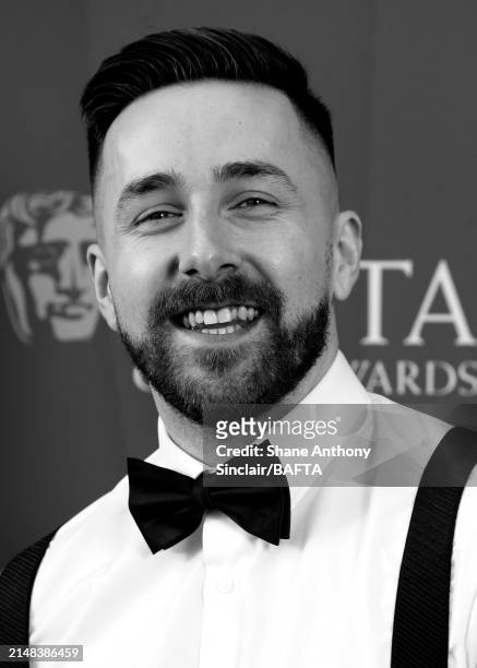 Charlie Managhan attends the BAFTA Games Awards 2024 at the Queen Elizabeth Hall on April 11, 2024 in London, England.