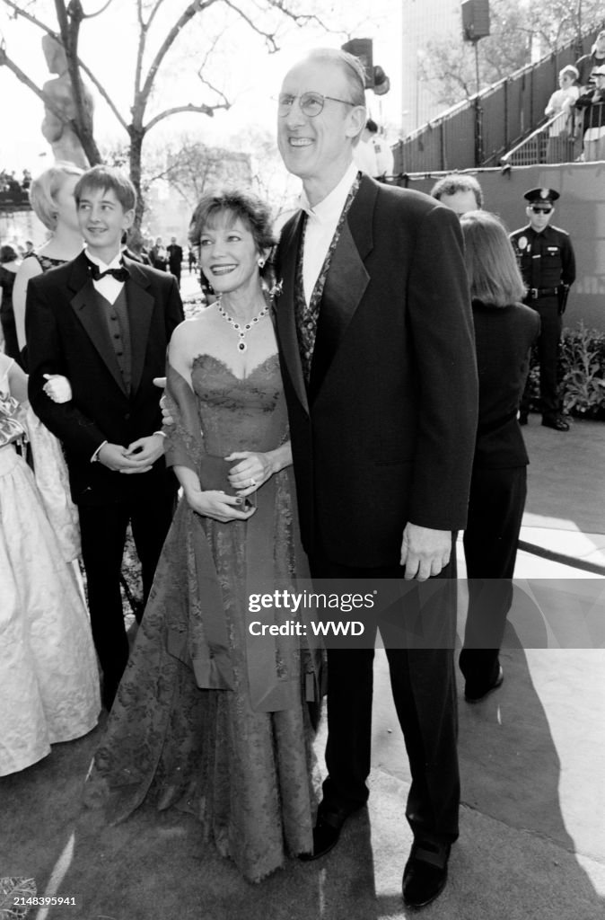 Julie Rutherford Cobb Actor James Cromwell and Julie Cobb attend the 68th Annual Academy ...