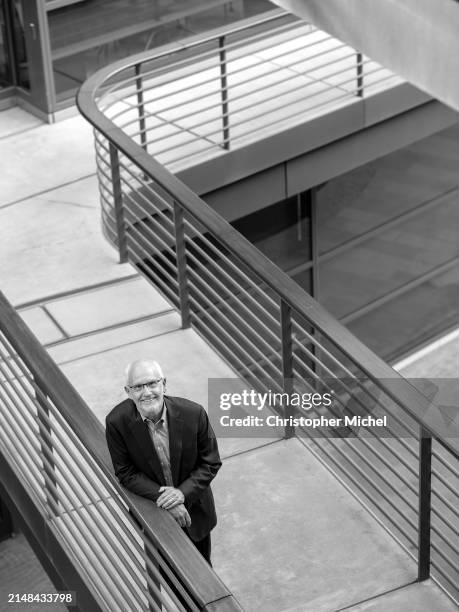 Bioengineer Paul Yock is photographed for The National Academies of Sciences, Engineering, and Medicine on June 15, 2021 in Stanford California.