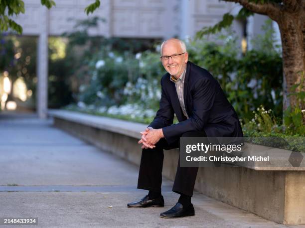 Bioengineer Paul Yock is photographed for The National Academies of Sciences, Engineering, and Medicine on June 15, 2021 in Stanford California.