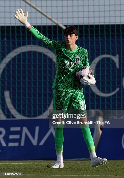 Irow Blake Irow of England in action during the match between England and ...