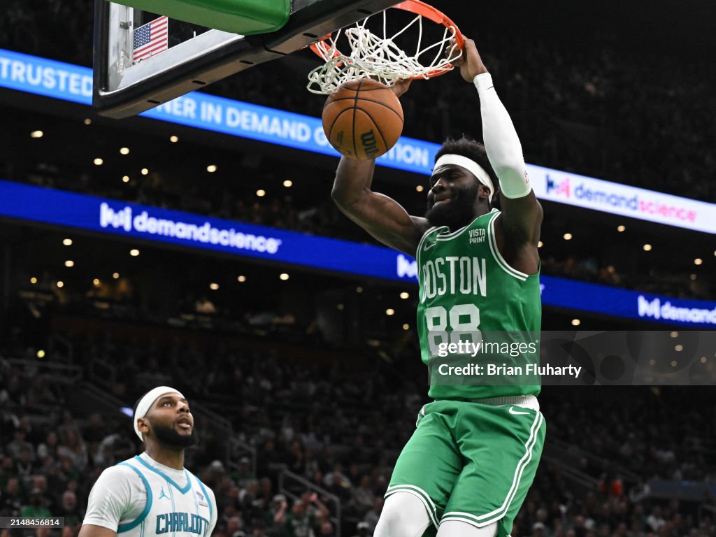 Charlotte Hornets v Boston Celtics
