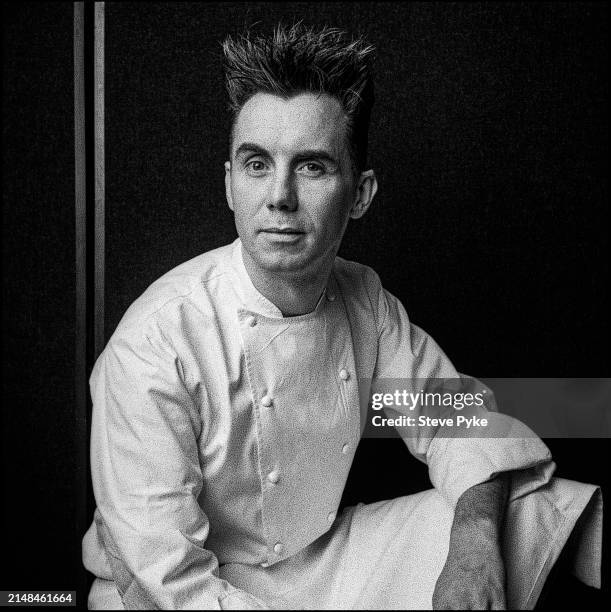 English restaurateur, cookery writer and TV Chef Gary Rhodes, photographed in London 1997.