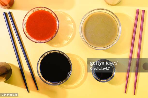 thai cuisine - chilli sauce bottle stock pictures, royalty-free photos & images