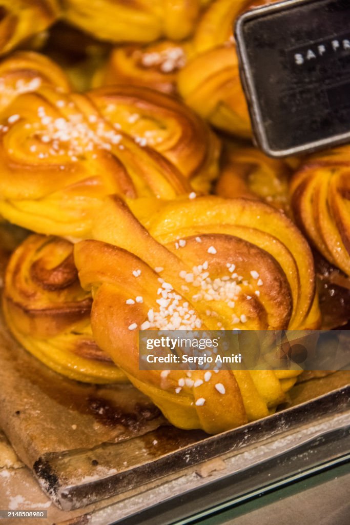 Swedish St. Lucia Saffron Plait