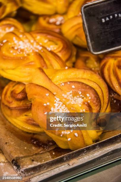 swedish st. lucia saffron plait - swedish saffron braid stock pictures, royalty-free photos & images