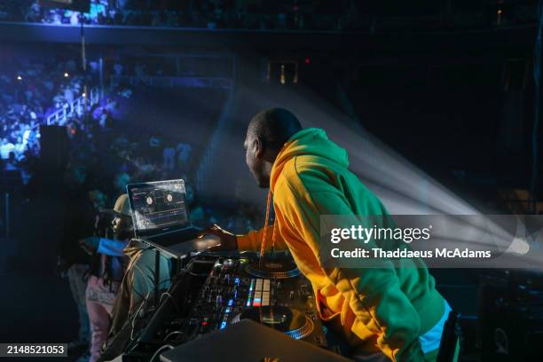 Da DJ performs during Spring Fling at Greensboro Coliseum Complex on April 12, 2024 in Greensboro, North Carolina.