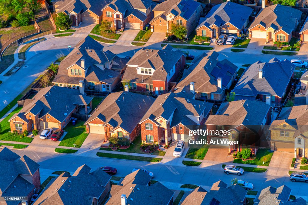 Suburban Dallas Housing Development
