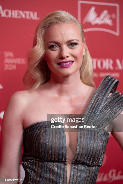 Franziska Knuppe attends the 2024 Spa Awards Gala Dinner at Das Achental on April 13, 2024 in Grassau, Germany.