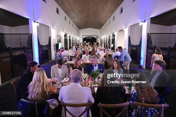 Guests attended a private dinner hosted at Santa Rita Polo Farm after the Royal Salute Polo Challenge to benefit Sentebale. Guests enjoyed words from...