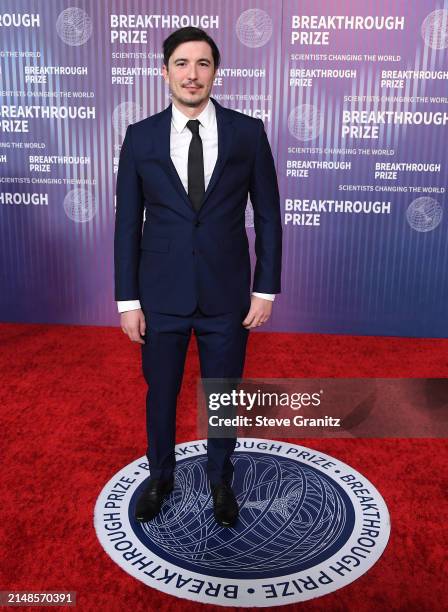 Vladimir Tenev arrives at the 10th Annual Breakthrough Prize Ceremony at Academy Museum of Motion Pictures on April 13, 2024 in Los Angeles,...