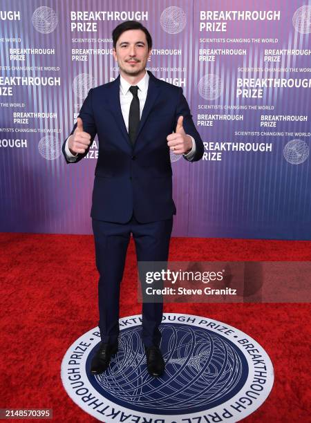 Vladimir Tenev arrives at the 10th Annual Breakthrough Prize Ceremony at Academy Museum of Motion Pictures on April 13, 2024 in Los Angeles,...