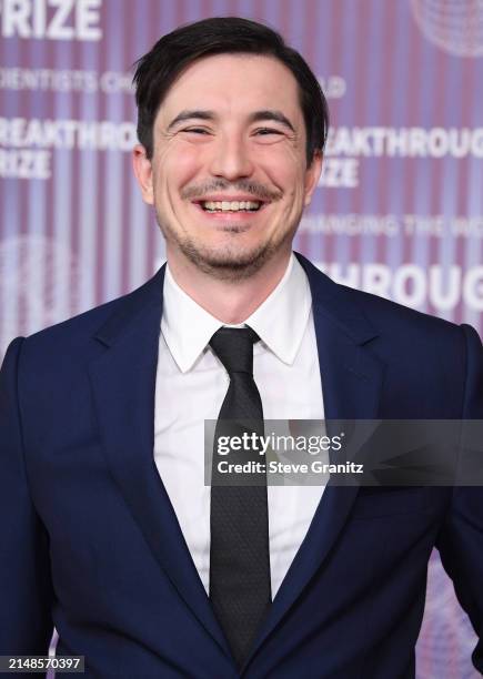 Vladimir Tenev arrives at the 10th Annual Breakthrough Prize Ceremony at Academy Museum of Motion Pictures on April 13, 2024 in Los Angeles,...