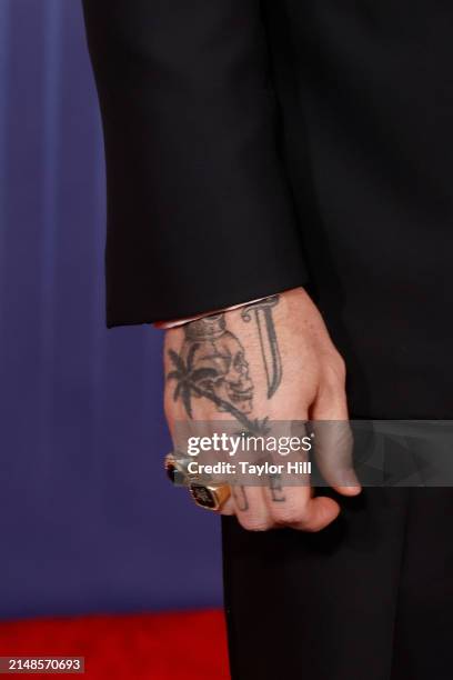 Adam Levine attends the 2024 Breakthrough Prize Ceremony at Academy Museum of Motion Pictures on April 13, 2024 in Los Angeles, California.