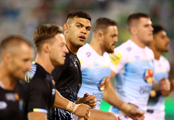 AUS: NRL Rd 6 -  Raiders v Titans