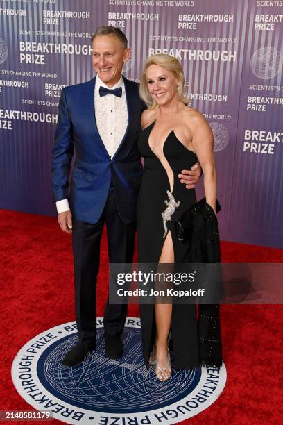 John Reed and Muffy Walker attend the 10th Breakthrough Prize Ceremony at the Academy of Motion Picture Arts and Sciences on April 13, 2024 in Los...