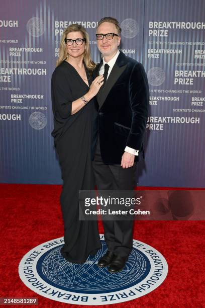 Alexandra Dickson Gray and James Gray attend the 10th Breakthrough Prize Ceremony at the Academy of Motion Picture Arts and Sciences on April 13,...
