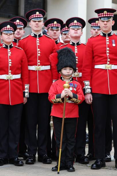 GBR: The Duke Of Kent Attends Final Black Sunday Events As Colonel Of The Scots Guards