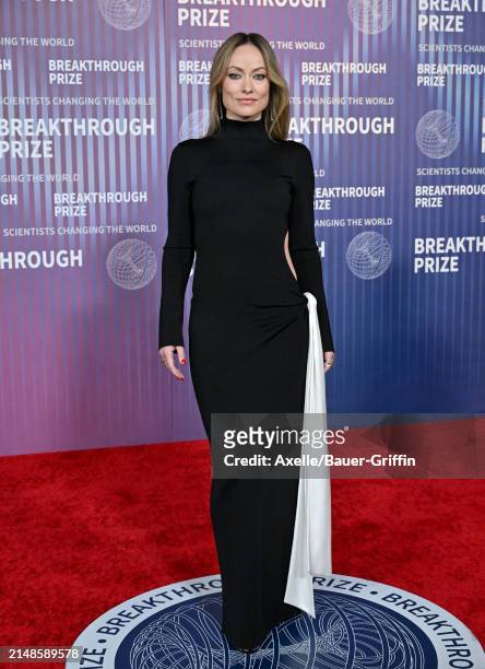 Olivia Wilde attends the 10th Annual Breakthrough Prize Ceremony at Academy Museum of Motion Pictures on April 13, 2024 in Los Angeles, California.