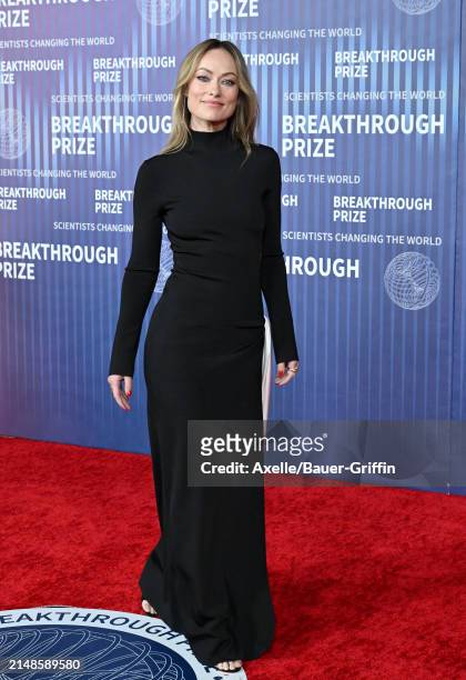 Olivia Wilde attends the 10th Annual Breakthrough Prize Ceremony at Academy Museum of Motion Pictures on April 13, 2024 in Los Angeles, California.