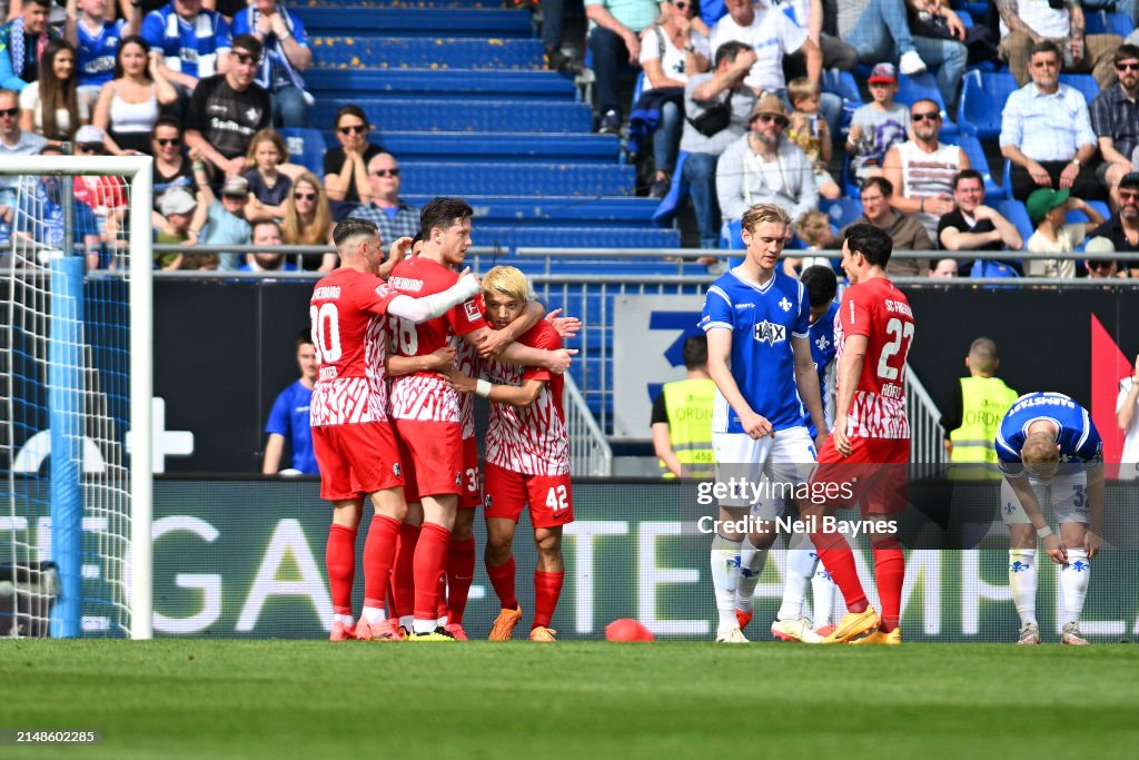 SV Darmstadt 98 v Sport-Club Freiburg - Bundesliga