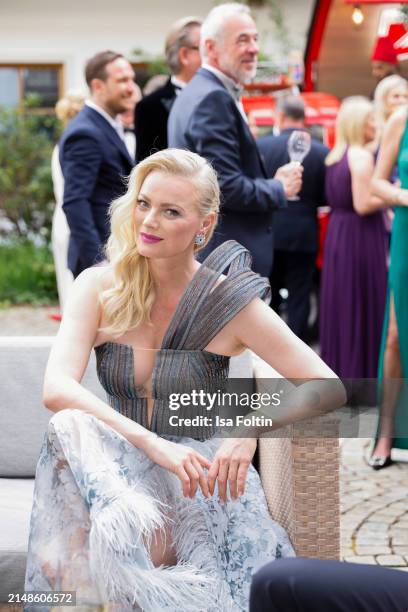 Franziska Knuppe during the 2024 Spa Awards at Das Achental on April 13, 2024 in Grassau, Germany.